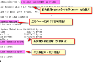 Oracle体系结构和用户管理